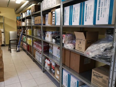 Innredning av garderober og lagerrom for firmaet "Pasažieru vilciens" 15